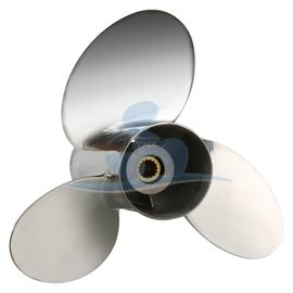 चीन Durable Stainless Steel Boat Propeller 15 1/2 X 17 With Left Hand Rotation आपूर्तिकर्ता